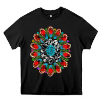 Black christmas gemstone Heavy Core Tee - RanaPortraitStore