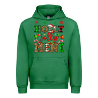 Emerald holly jolly mini Urban Hoodie - OliviaCreatesArt