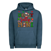 Pigment Midnight Navy holly jolly mini Urban Hoodie - OliviaCreatesArt
