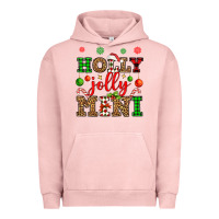 Pigment Salmon holly jolly mini Urban Hoodie - OliviaCreatesArt
