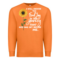 Carrot I Will Choose To Find Joy In The Journey That God Premium Sweatshirt - Bettercallsaul
