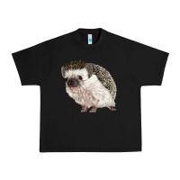 Black Hedgehog Illustrations Urban Heavy Tee - LillyAllenDesigns