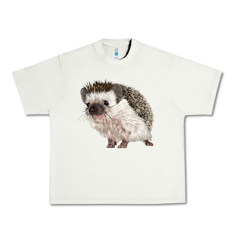 Hedgehog Illustrations Urban Heavy Tee by LillyAllenDesigns | Teevron