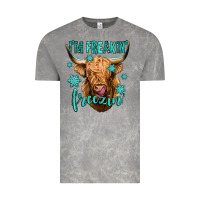Cloud Rock i'm freakin freezin long haired cow Vintage Tee - Jasminsmagicworld