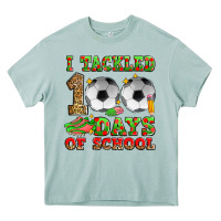 Arona i tackled 100 days of school soccer Heavy Core Tee - Zillion Design Studio