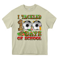 Mossy i tackled 100 days of school soccer Heavy Core Tee - Zillion Design Studio