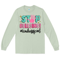 Matcha stop bullying kindness is cool Long Sleeve Tee - MaliasSmallBusiness