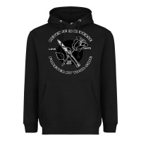 Black Reverse ın Reverse Love Hate Forever By Your Sıde Heavyweight Hoodie - Bettercallsaul