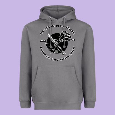 Reverse ın Reverse Love Hate Forever By Your Sıde Heavyweight Hoodie Designed By Bettercallsaul
