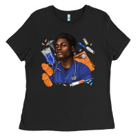 Black afro man nurse Ladies Tee - texasbilliewilder