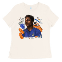 Bone afro man nurse Ladies Tee - texasbilliewilder