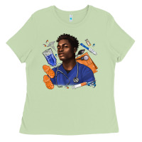 Afro Man Nurse Ladies Tee | Teevron
