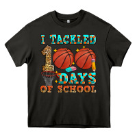 Asphalt i tackled 100 days of school basketball Heavy Core Tee - Zillion Design Studio