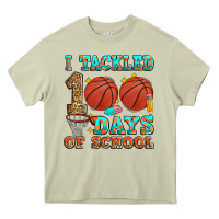 Mossy i tackled 100 days of school basketball Heavy Core Tee - Zillion Design Studio