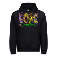 Black love crawfish mardi gras olivia Urban Hoodie - OliviaCreatesArt