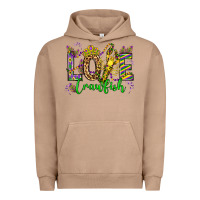Pigment Burro love crawfish mardi gras olivia Urban Hoodie - OliviaCreatesArt