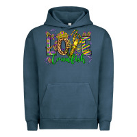 Pigment Midnight Navy love crawfish mardi gras olivia Urban Hoodie - OliviaCreatesArt