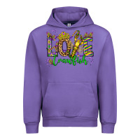 Tulip love crawfish mardi gras olivia Urban Hoodie - OliviaCreatesArt