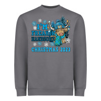 Im Freakin Freezin Christmas 2023 Heavyweight Sweatshirt | Teevron