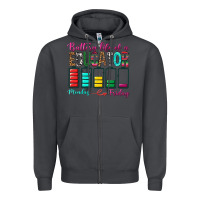 Smoke Battery Life Of A Educator Zipper Hoodie - BundleAndBundleShop