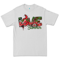 Dove Grey love summer Premium Tee - SublimationCraftShop