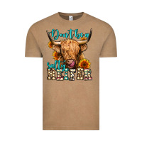 Vintage Coffee don't be a salty heifer long haired cow Vintage Tee - Jasminsmagicworld
