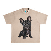 French Oak french bulldog Urban Heavy Tee - BarkalooDesign