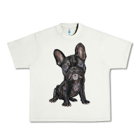Pistachio french bulldog Urban Heavy Tee - BarkalooDesign