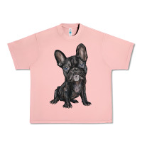 Salmon french bulldog Urban Heavy Tee - BarkalooDesign