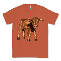 Copper red angus calf Classic Tee - LillyAllenDesigns