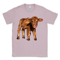 Lilac red angus calf Classic Tee - LillyAllenDesigns