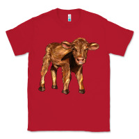 Red red angus calf Classic Tee - LillyAllenDesigns