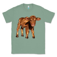 Sage red angus calf Classic Tee - LillyAllenDesigns