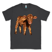 Smoke red angus calf Classic Tee - LillyAllenDesigns