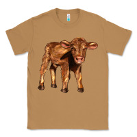 Toasted Coconut red angus calf Classic Tee - LillyAllenDesigns