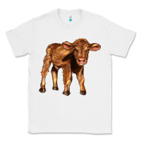 White red angus calf Classic Tee - LillyAllenDesigns