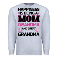 Heather Grey Mom Grandma Premium Sweatshirt - Bettercallsaul