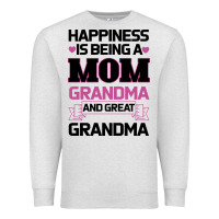 Oatmeal Heather Mom Grandma Premium Sweatshirt - Bettercallsaul