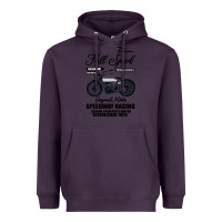 Plum Speedway Racing Full Speed Pin Heavyweight Hoodie - Bettercallsaul