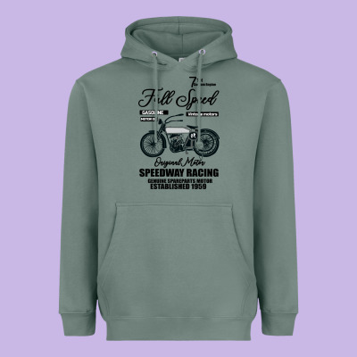 Speedway Racing Full Speed Pin Heavyweight Hoodie Designed By Bettercallsaul