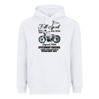 White Speedway Racing Full Speed Pin Heavyweight Hoodie - Bettercallsaul