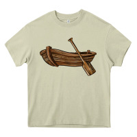 Mossy rowboat Heavy Core Tee - BarkalooDesign