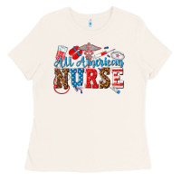 Bone all american nurse Ladies Tee - texasbilliewilder