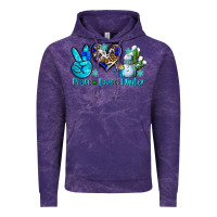 Cloud Purple peace love winter ado Vintage Hoodie - AdoDesignShop