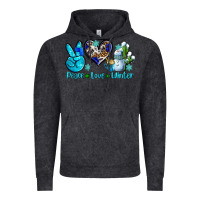 Vintage Black peace love winter ado Vintage Hoodie - AdoDesignShop