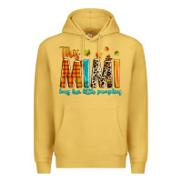Antique Gold This mimi loves her little pumpkins Premium Hoodie - texasbilliewilder
