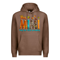 Chestnut This mimi loves her little pumpkins Premium Hoodie - texasbilliewilder
