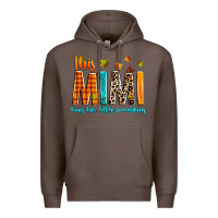 Coffee This mimi loves her little pumpkins Premium Hoodie - texasbilliewilder
