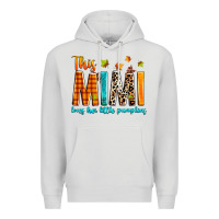 Dove Grey This mimi loves her little pumpkins Premium Hoodie - texasbilliewilder