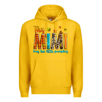 Lemon This mimi loves her little pumpkins Premium Hoodie - texasbilliewilder